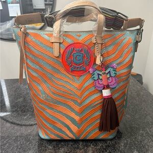 NWT Retired Large Consuela lil Matt wedge Bag